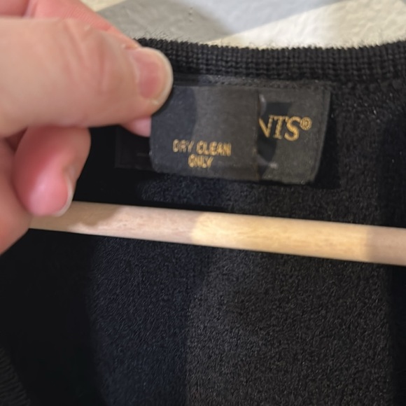 100% wool vintage vest winter themed - Picture 3 of 5